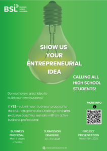 Entrepreneurial Challenge Poster 2024/ 2025